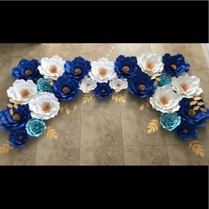 Paper Flower Backdrop